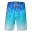 ELETOP Men's Swim Trunks Quick Dry Bathing Suit Swimming Board Shorts Mesh Lining Beach Swimwear